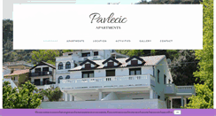 Desktop Screenshot of apartments-pavlecic.com